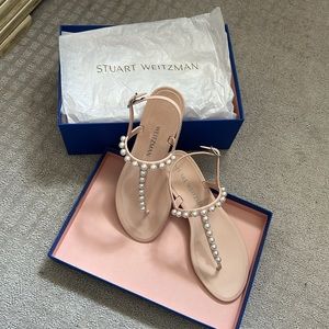 Stuart Weitzman Goldie Jelly Sandal size 8